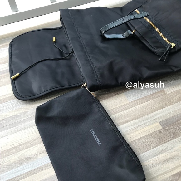 Converse FASHION BACKPACK Black WMNS AUTHENTIC - Picture 4 of 6